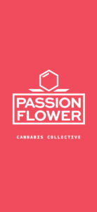 Passion Flower Red Sativa Logo Phone Graphic