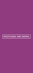 Pesticides Are Gross "Indica" Purple