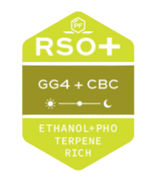 GG4, RSO, gorilla glue 4, cannabinoid CBC, rick simpson oil, full extract cannabis oil