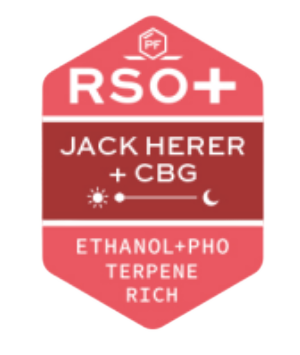 jack herer, RSO, cannabinoid CBG, rick simpson oil, full extract cannabis oil